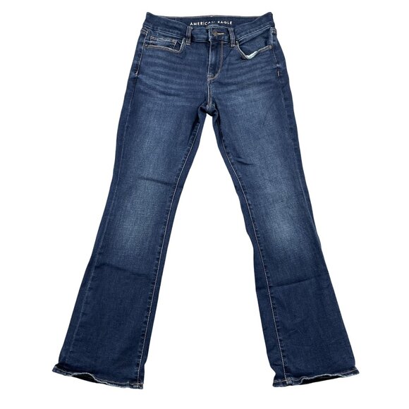 American Eagle Outfitters Denim - American Eagle Jeans Womens 6 Curvy High Rise Skinny Kick Boot Denim